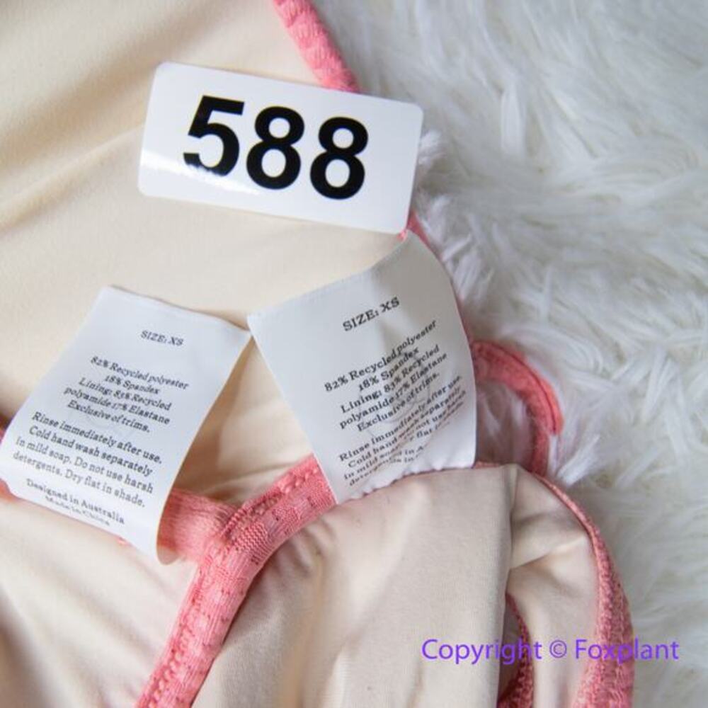 New! Set! Free People x‎ Peony panel balconette highline pant bikini, size XS - Picture 10 of 10